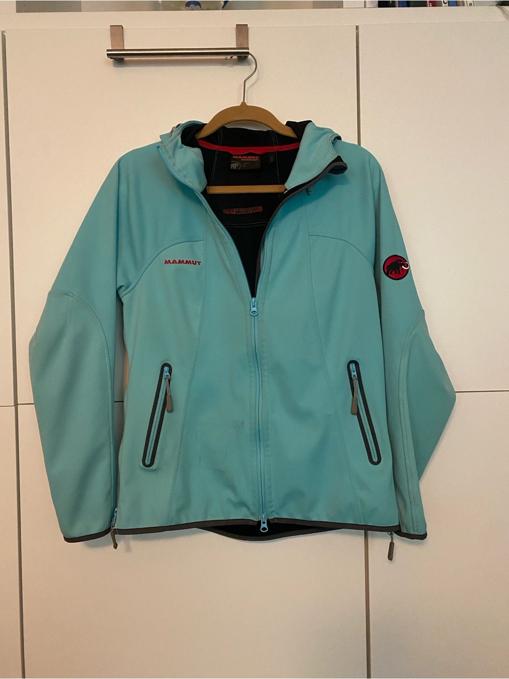 Mammut Light Teal Ultimate Gore Windstopper Jacket L